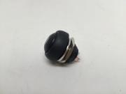 Pactrade Marine 10pcs Car Mini Round Black Push Button Switch Momentary On-Off